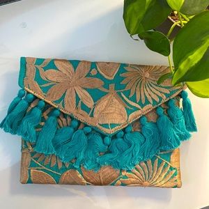New Mexican embroidered purse